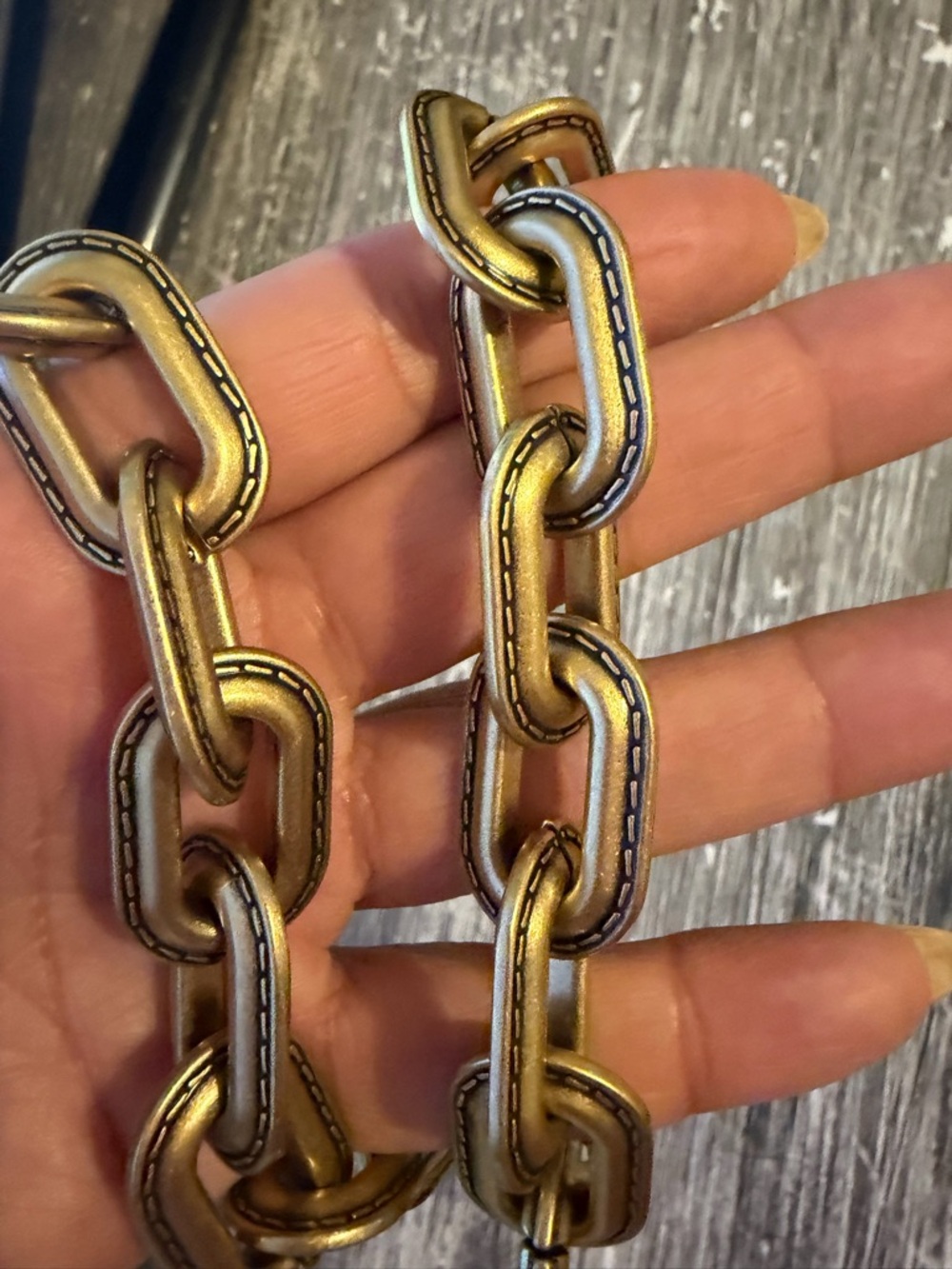 Coach link chain strap - Picture 2 of 5